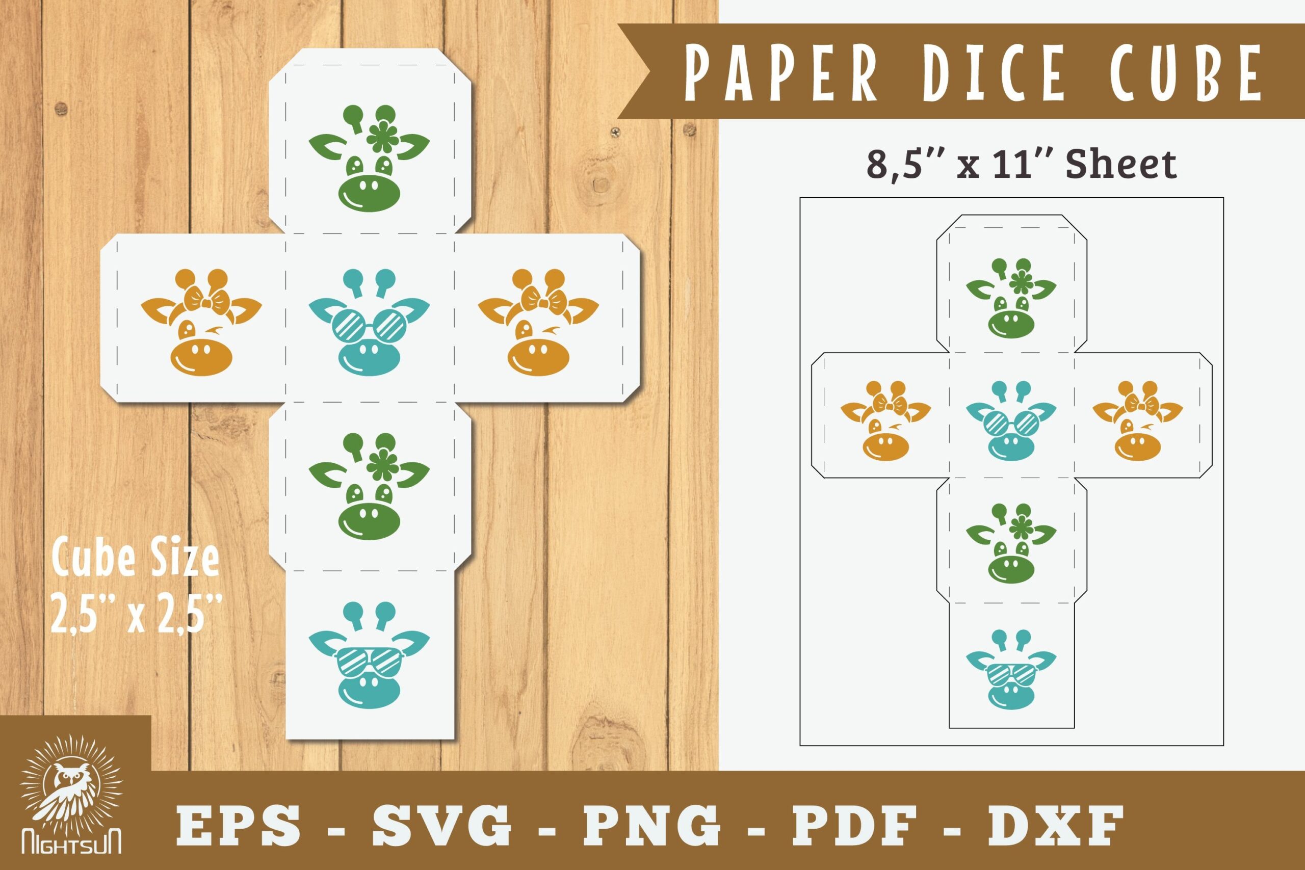 paper cube printable