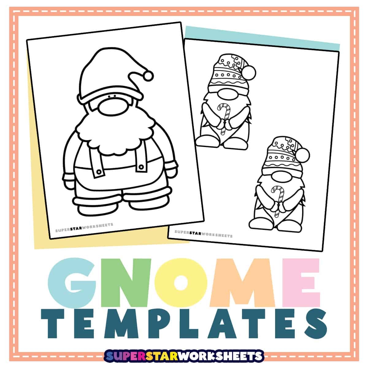 gnome template printable