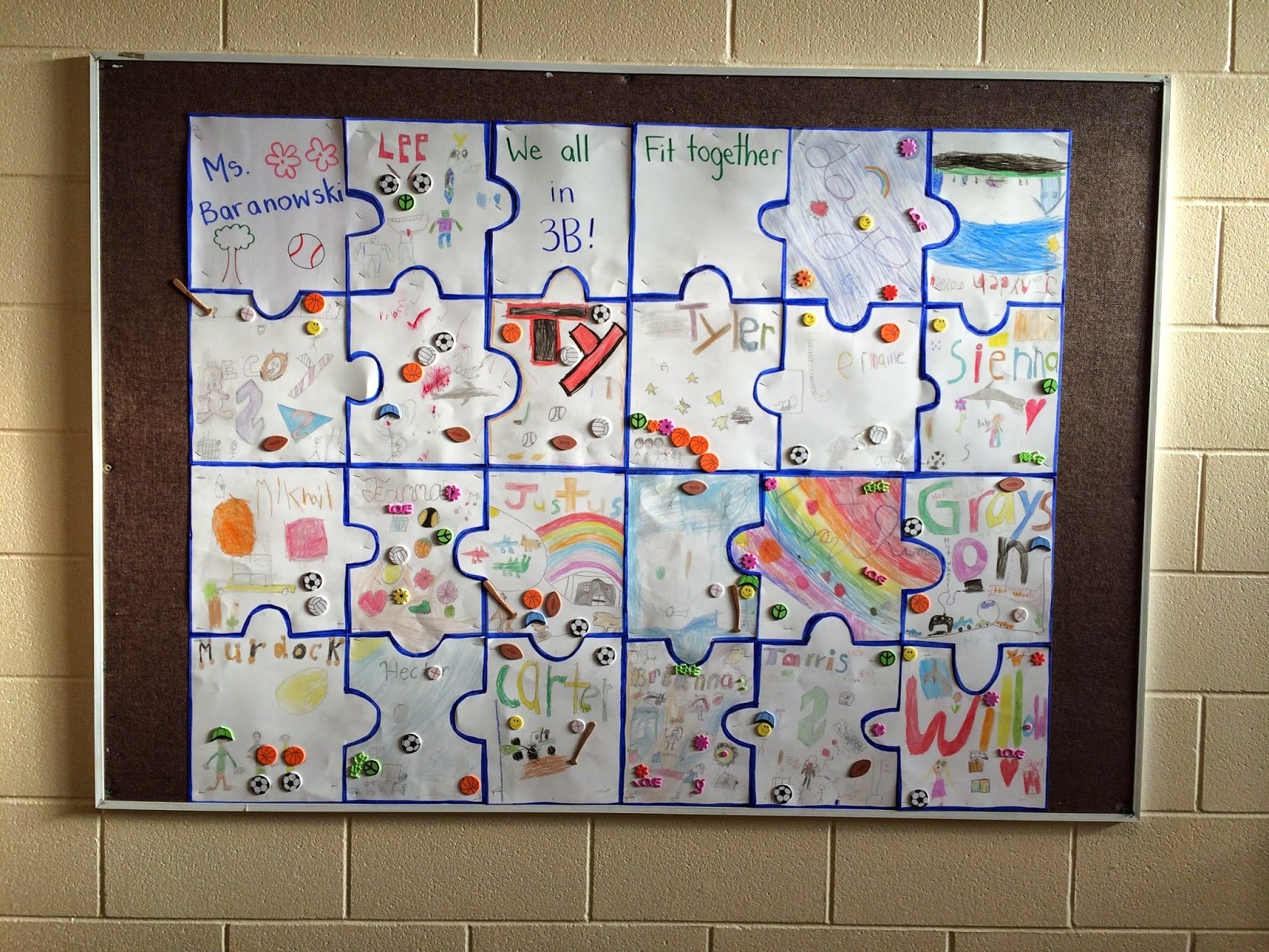 we all fit together puzzle piece template