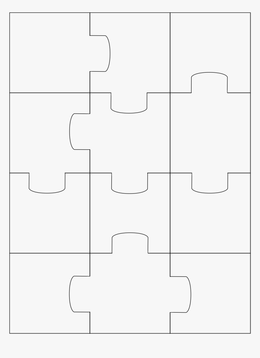 puzzle template 10 pieces