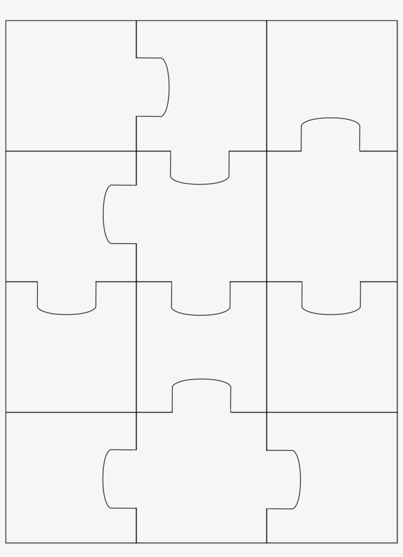 Great Jigsaw Template Pictures Blank Puzzle Piece Free Cross Transparent PNG 1161x1544 Free Download On NicePNG