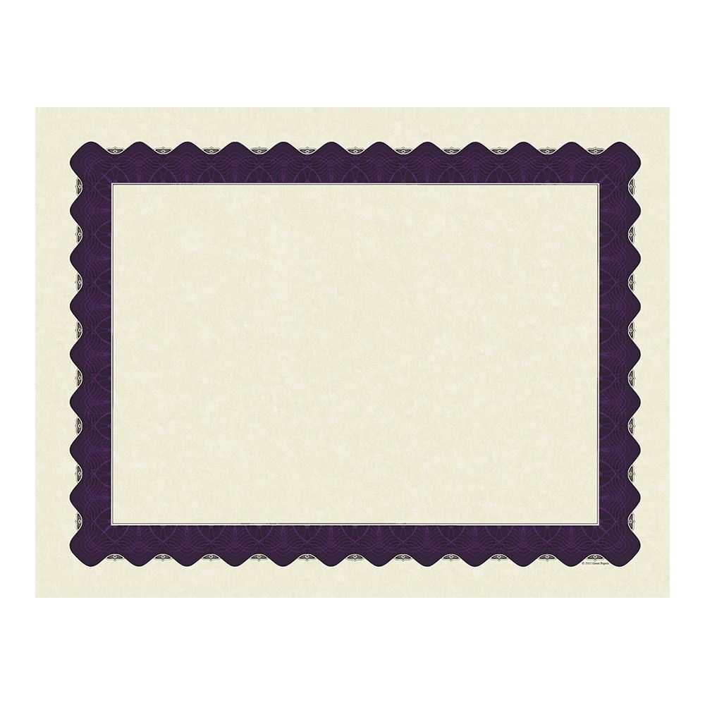 printable certificate paper
