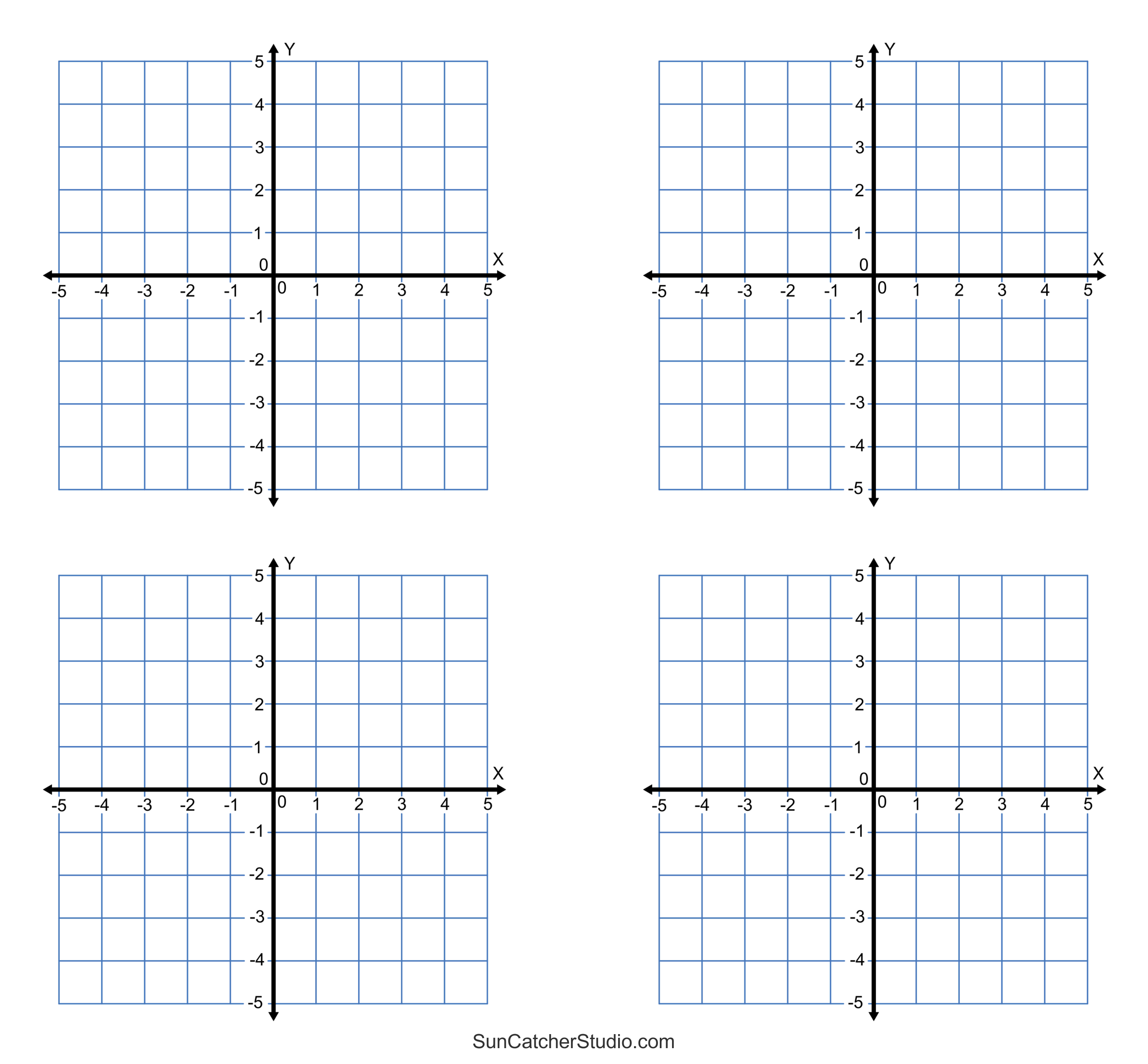 graph template printable