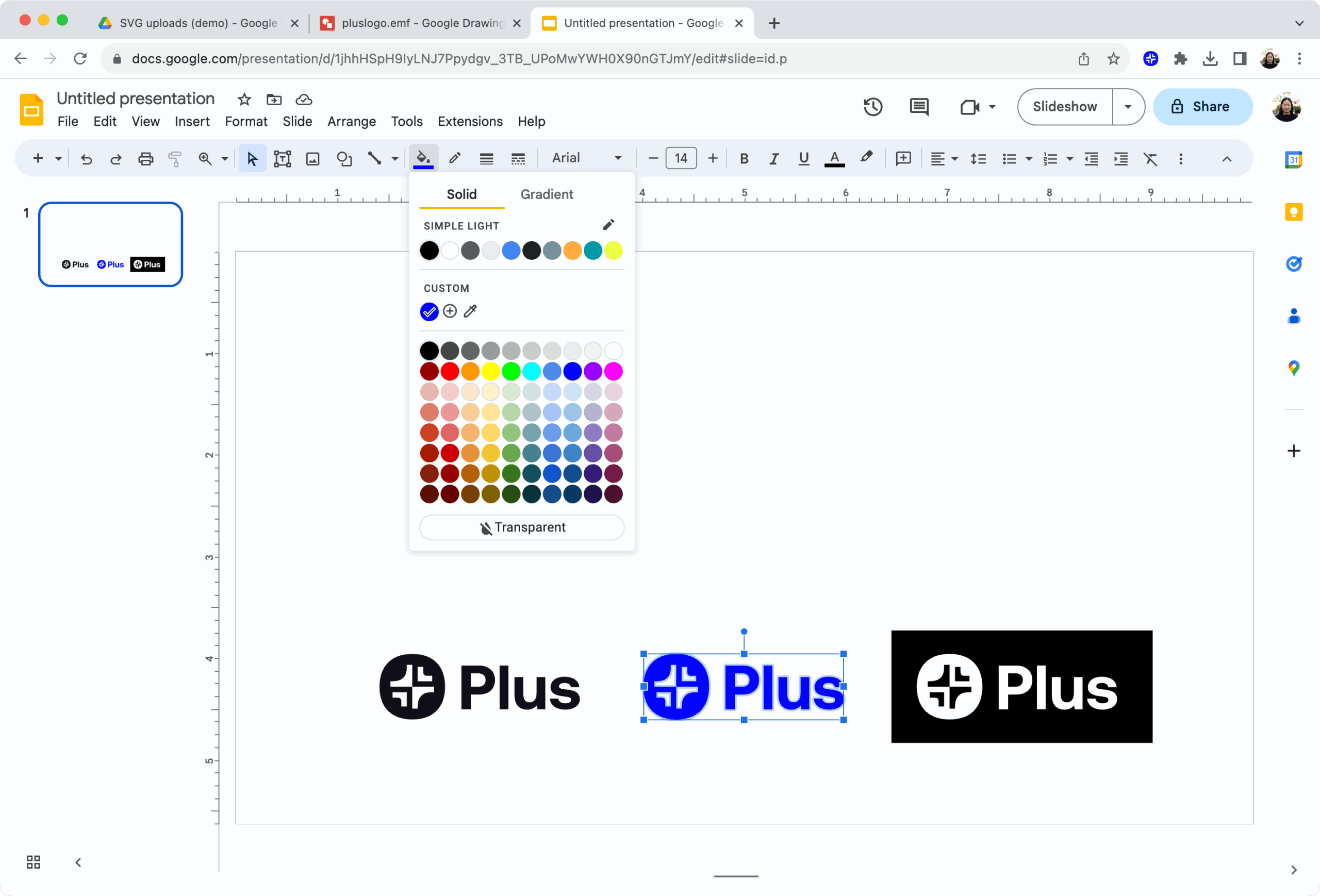 Guide How To Import An Svg Into Google Slides Plus