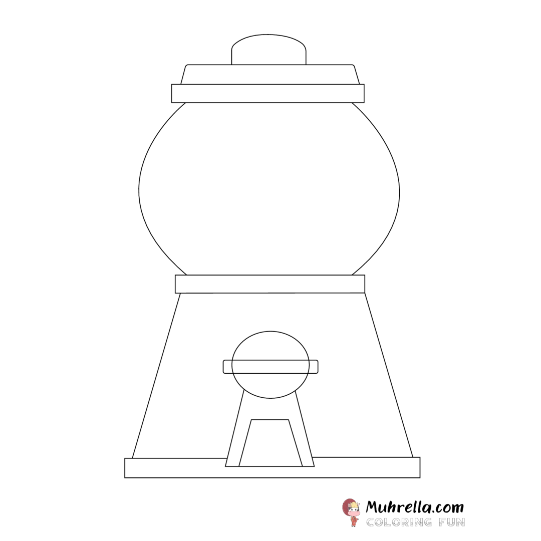 printable gumball machine