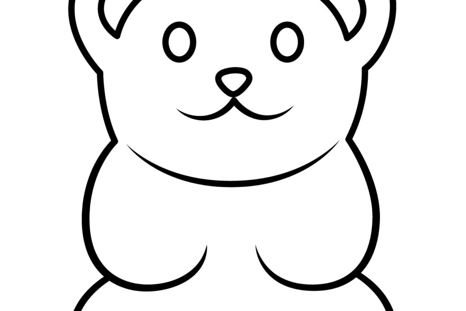 Gummy Bear Coloring Pages Free Printable PDFs WakeTheKids