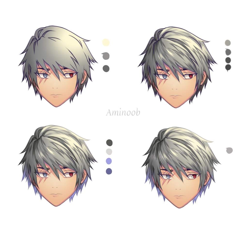 Hair Coloring Tutorial Drawing Amino