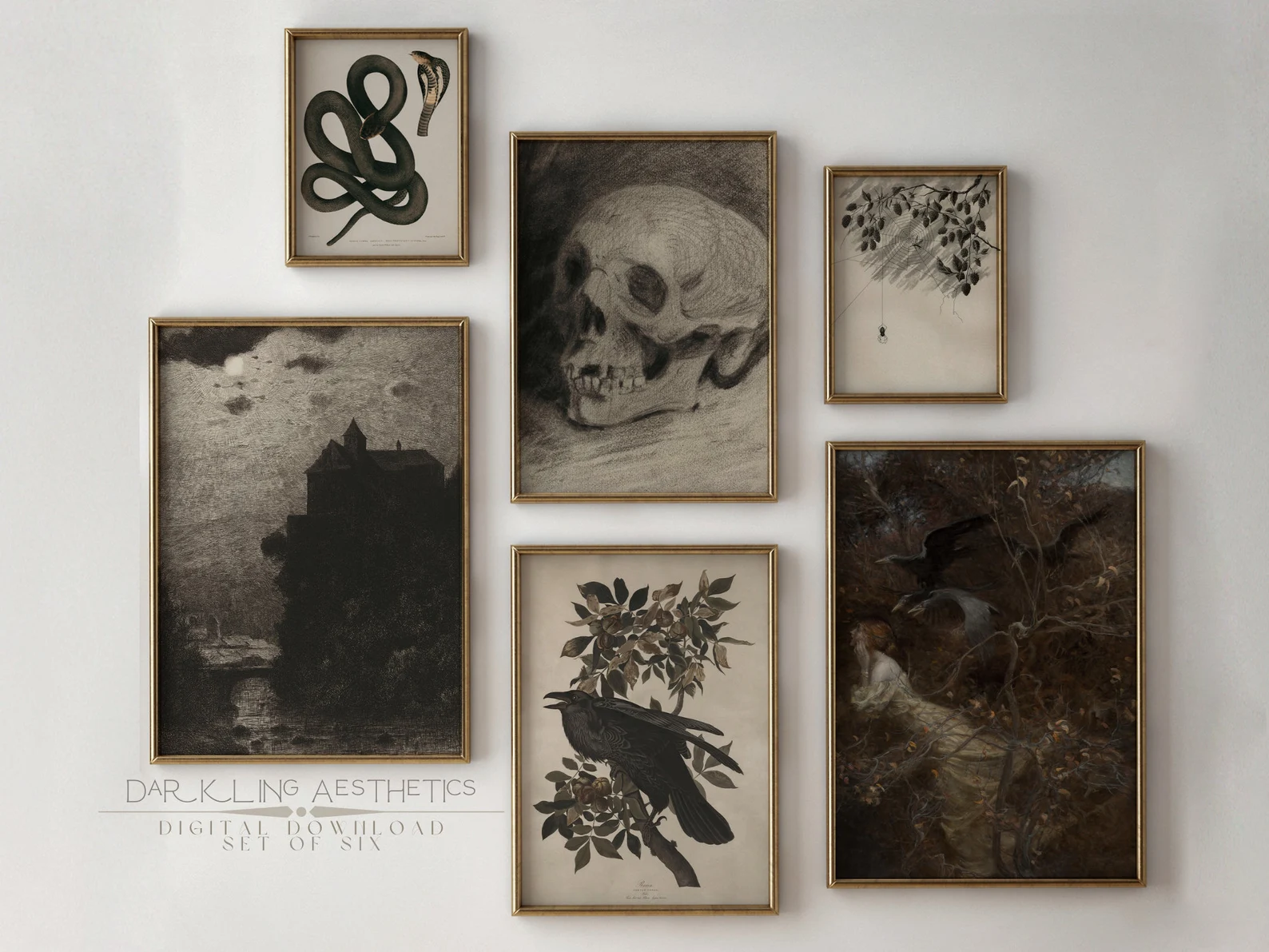Halloween Art Prints And A Free Halloween Printable Saffron Avenue