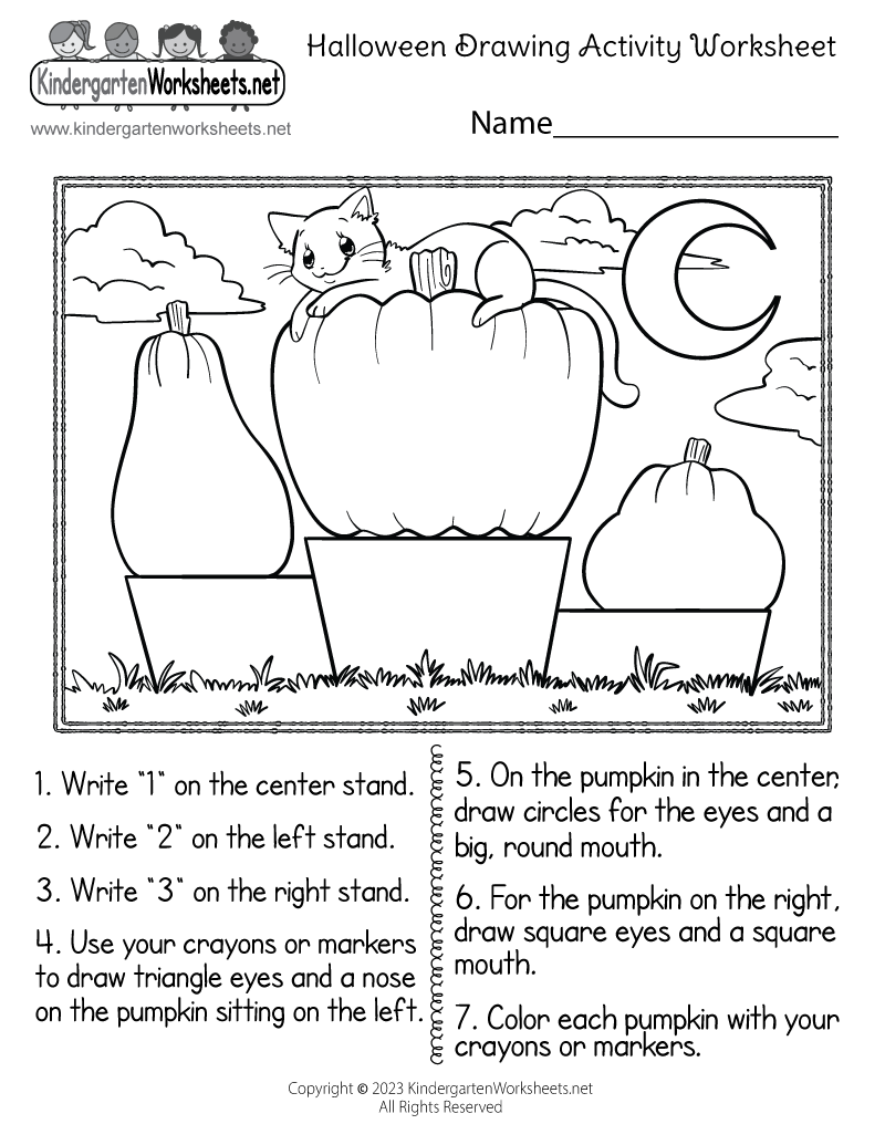 halloween activities worksheets
