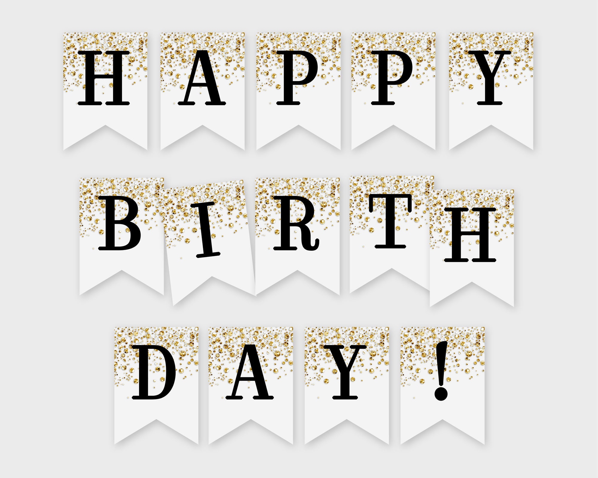 printable happy birthday banner