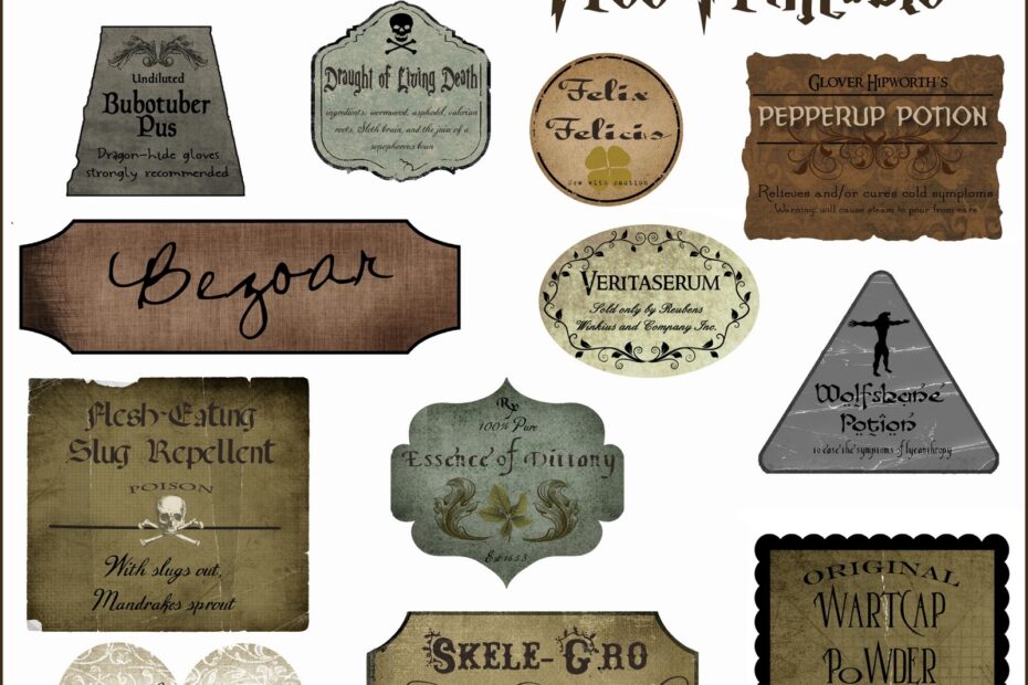 Harry Potter Birthday Parties Printables Papier Bonbon