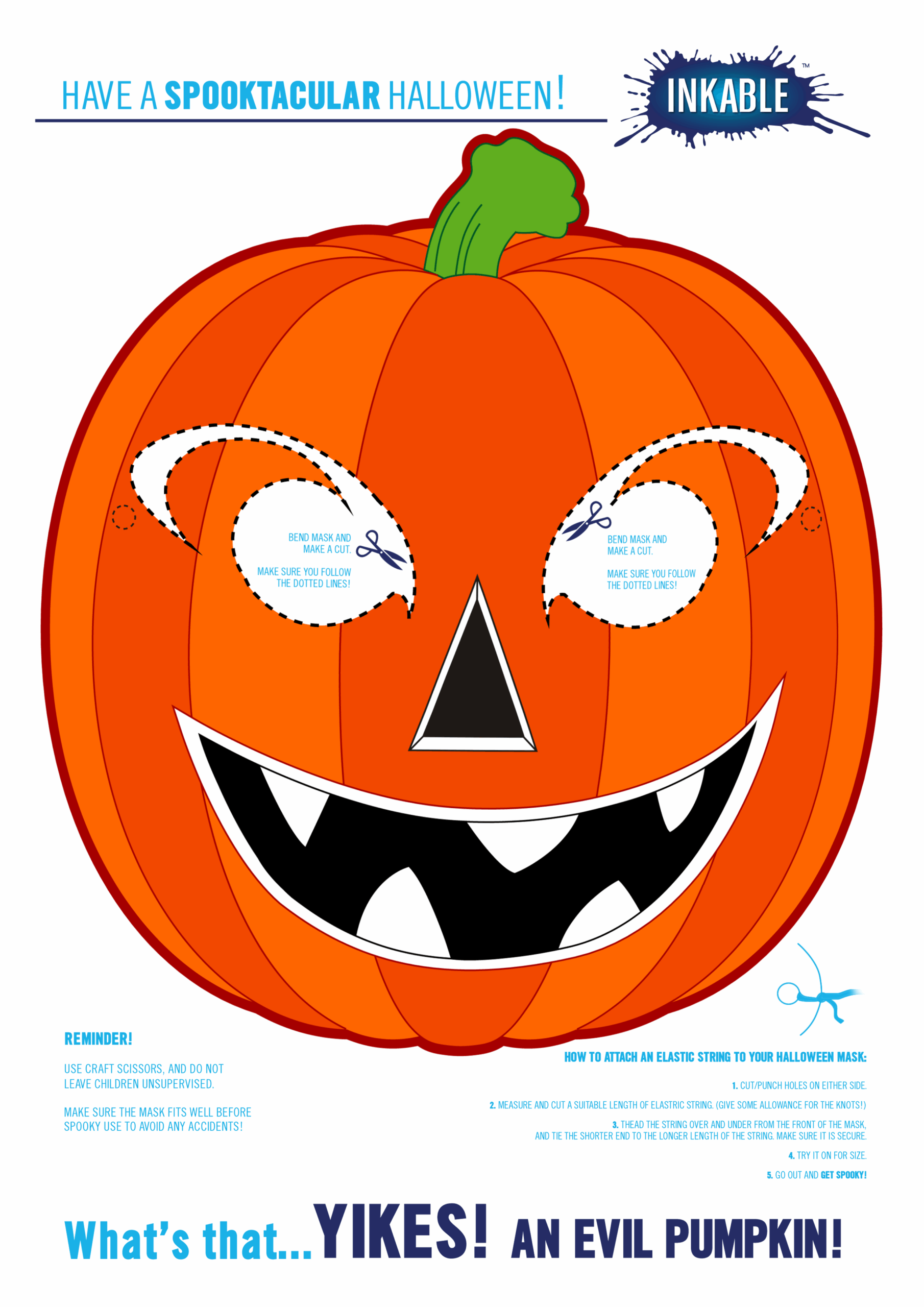 halloween mask printable