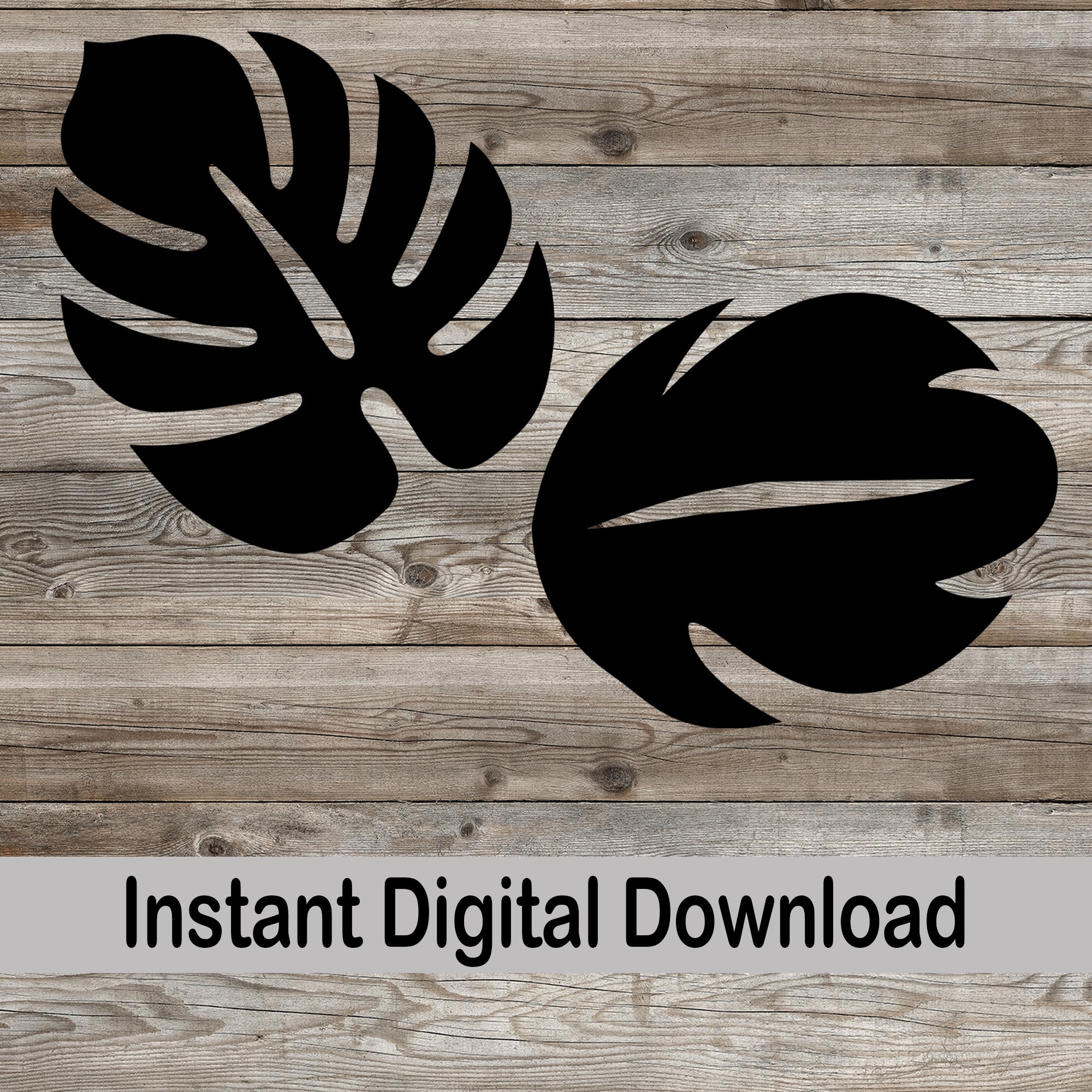 Hawaiian Leaf SVG Instant Download Lilo Hawaiian Leaf Svg Tropical Leaves Svg Leaves Svg Leaves Clipart Etsy