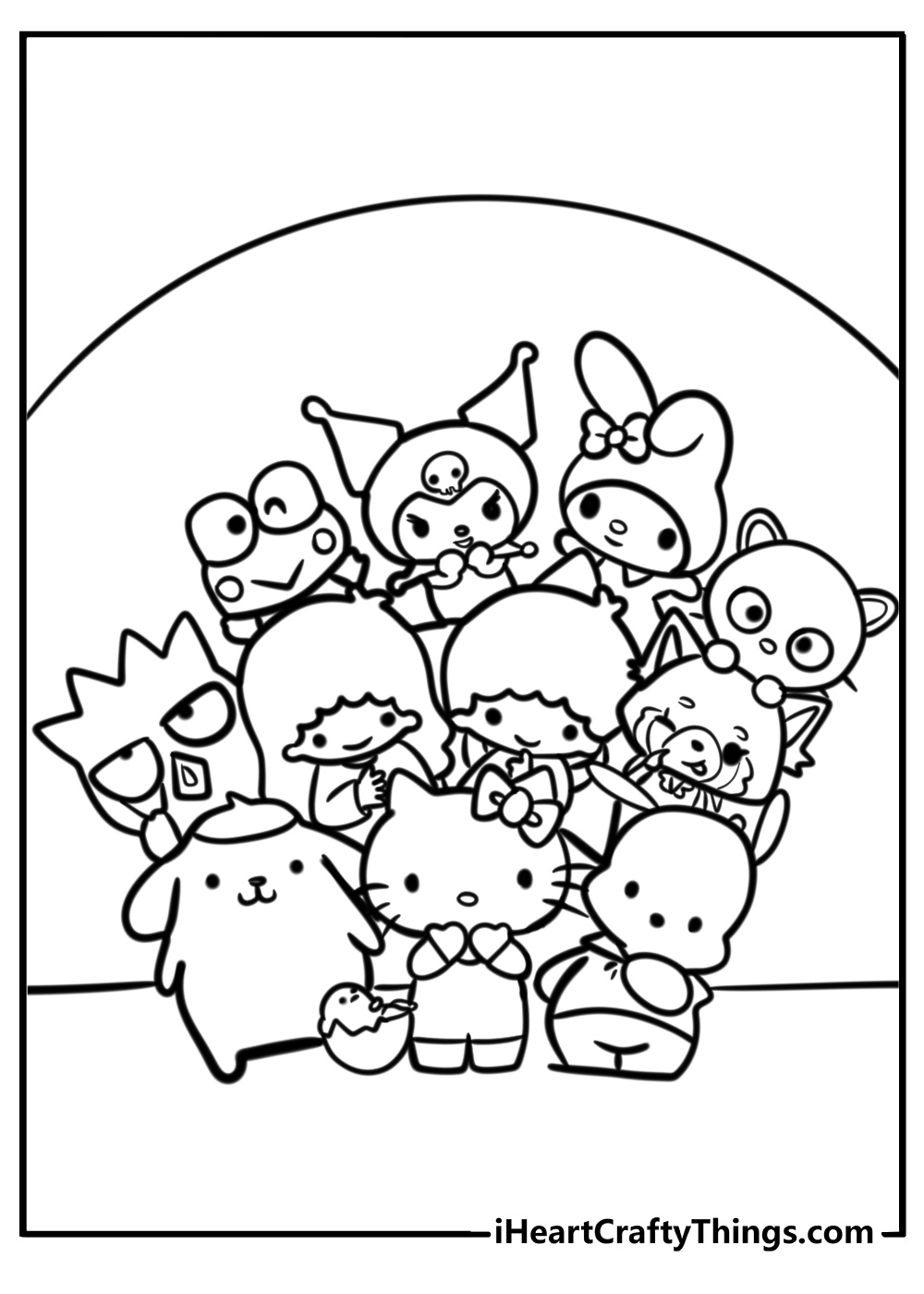 free hello kitty printables