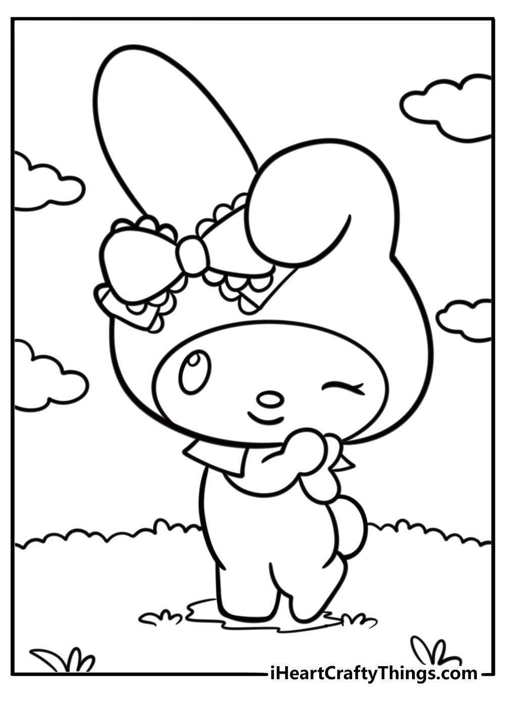 Hello Kitty Coloring Pages 70 Free PDF Printables For Kids