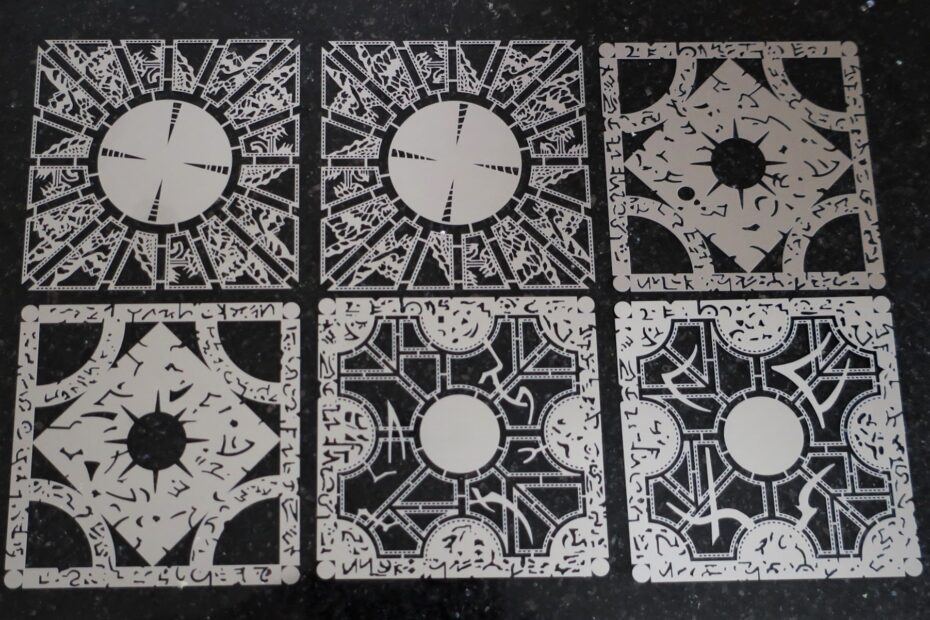 Hellraiser Lament Configuration Stainless Steel Panels Puzzle Box Pinhead Etsy
