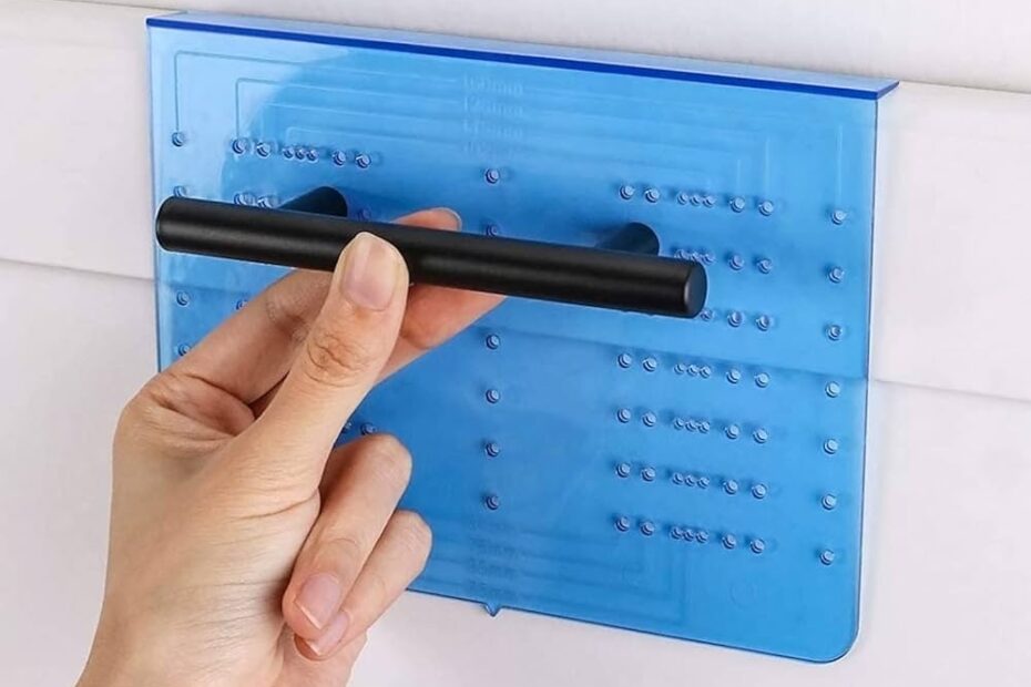 Homdiy 1 Pack Cabinet Handle Template Drill Mounting Template Drawer Pulls For Dresser Pulls Amazon Canada