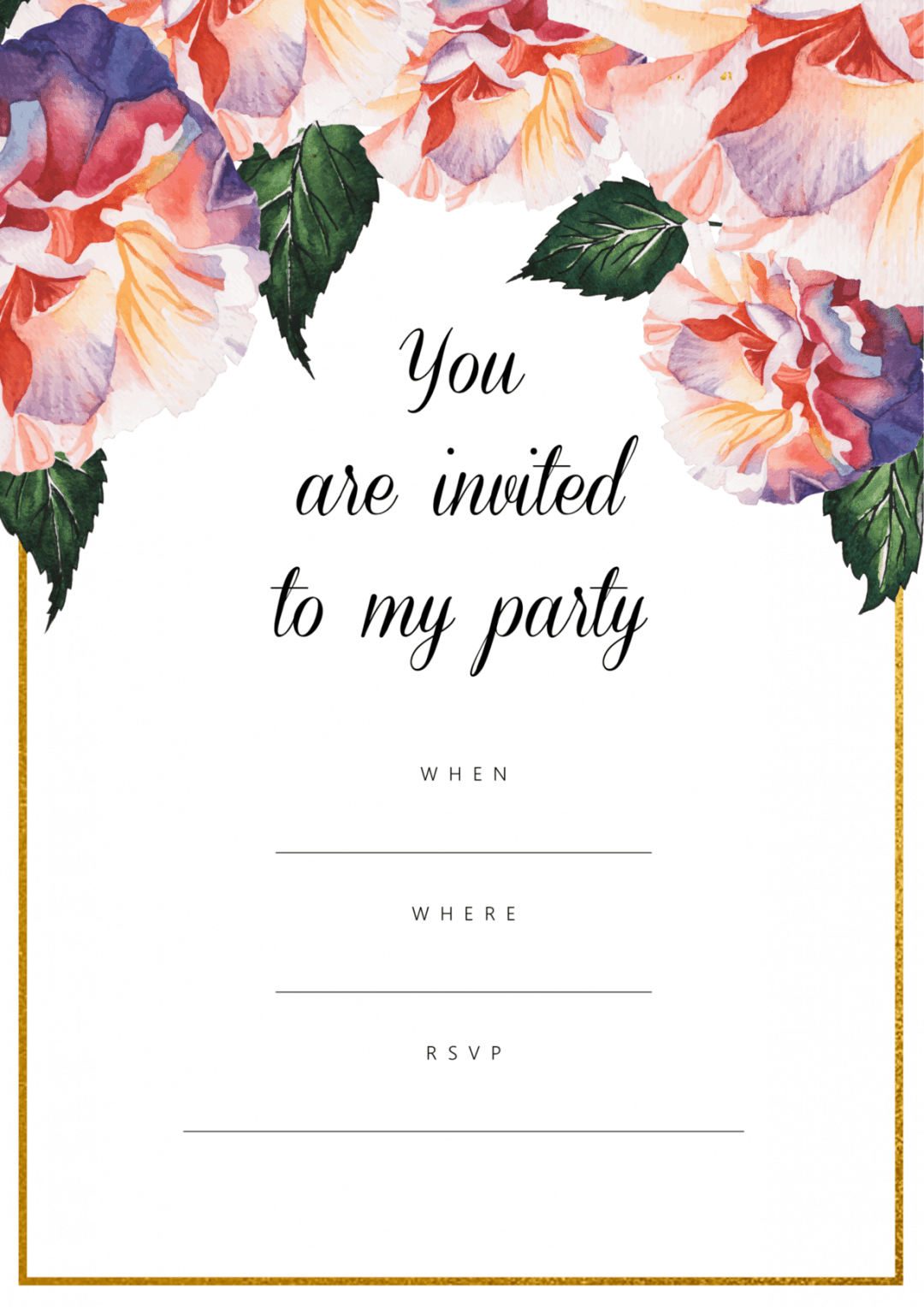 Home All Free Invitations The Original Invite Site Worksheets Library