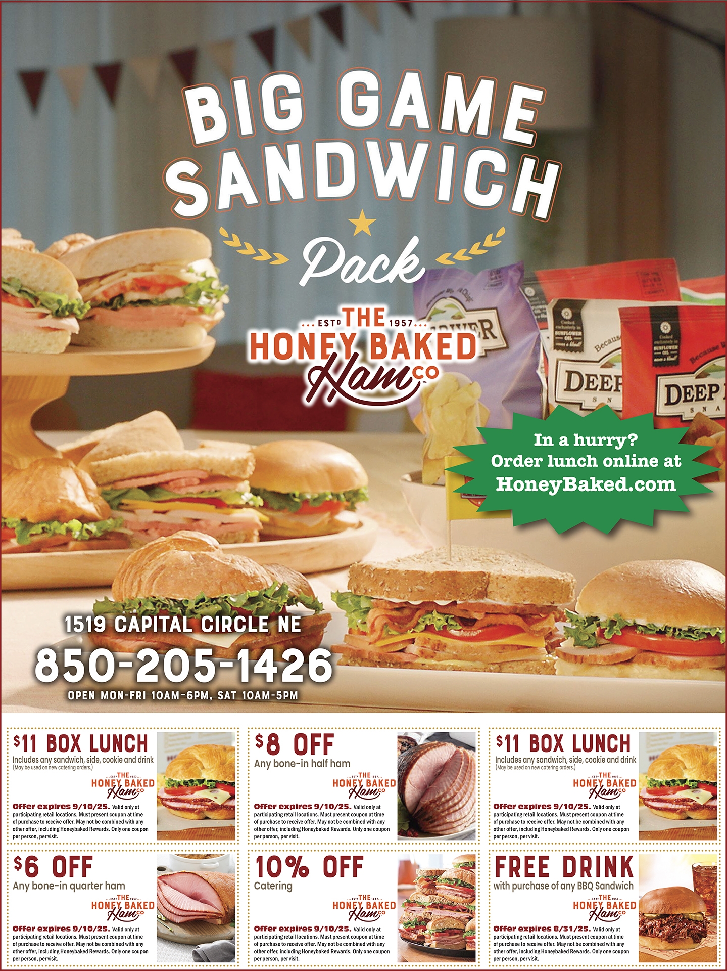 Honey Baked Ham Co AD MAX Coupons