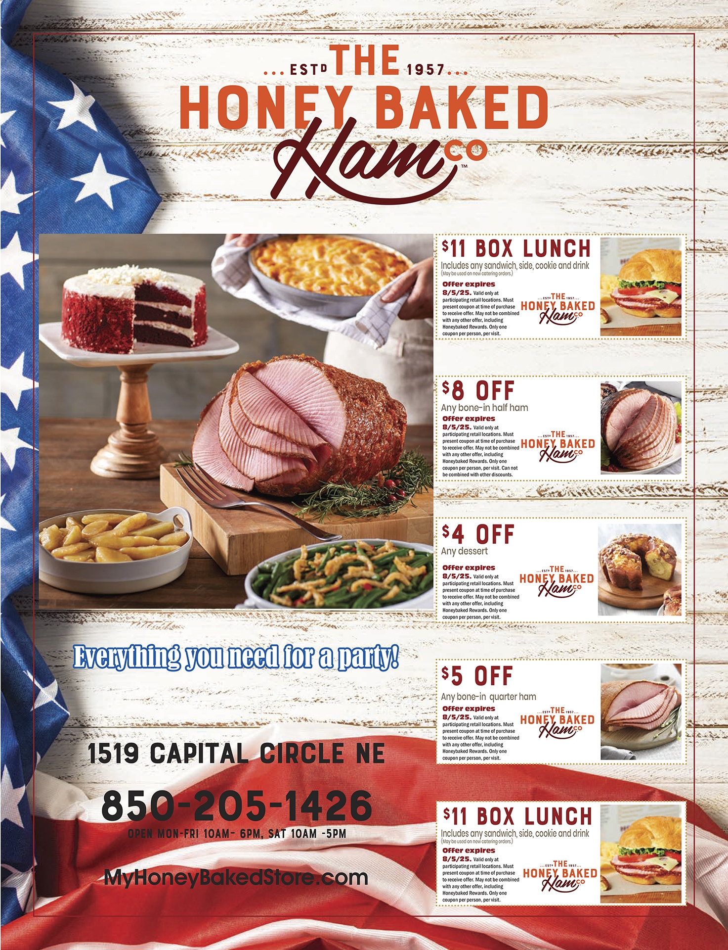 Honey Baked Ham Co AD MAX Coupons