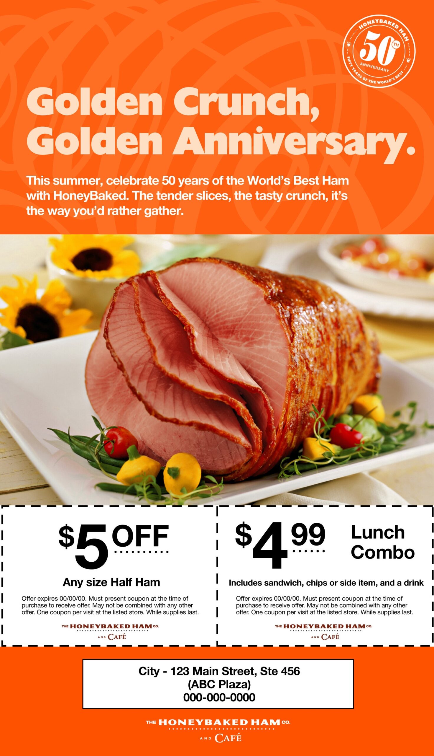 HoneyBaked Ham Advertising Hal Schneider Design