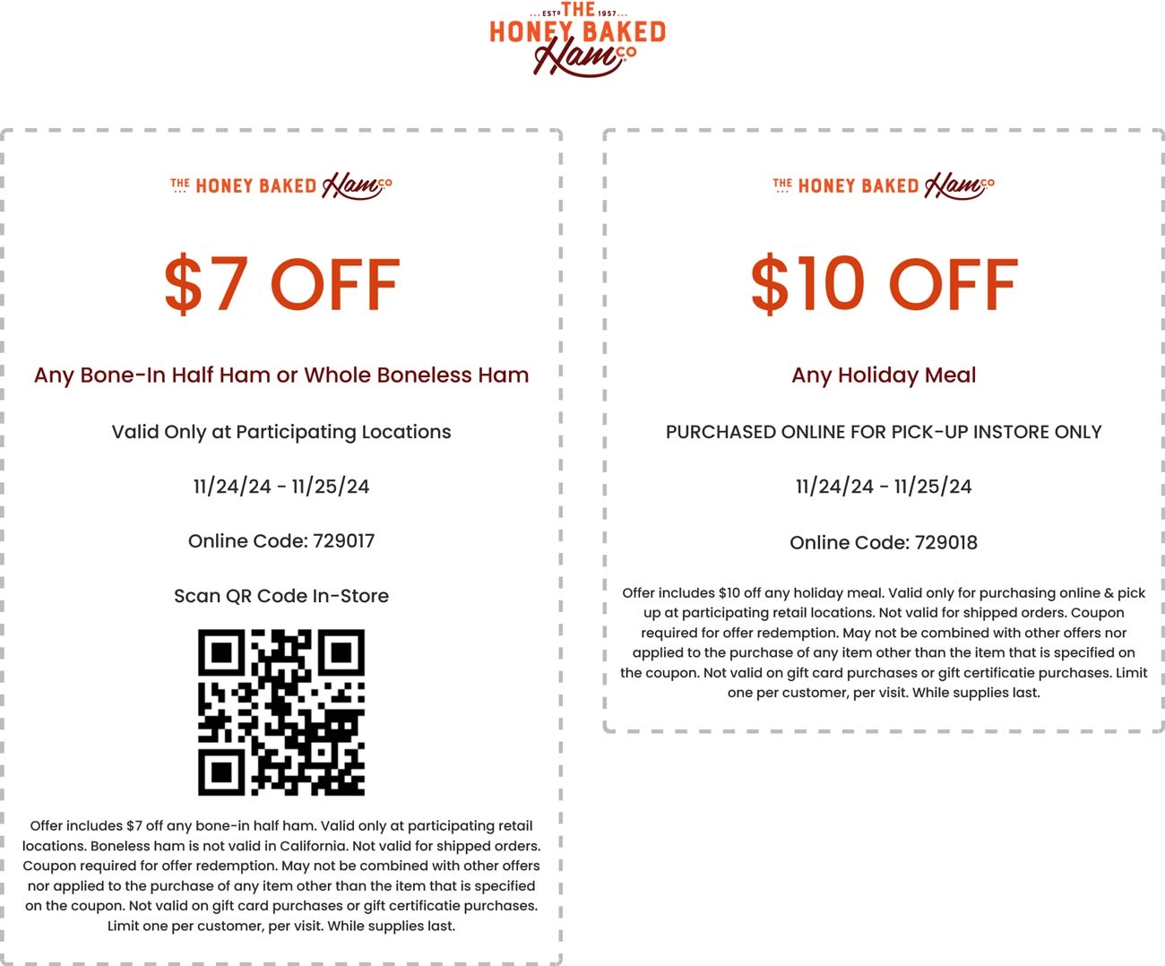 HoneyBaked June 2025 Coupons And Promo Codes 