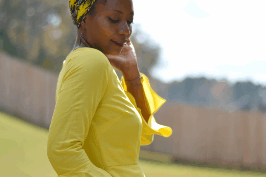 How I Wore A Lemon Yellow Dress In Fall Thriftanista In The City