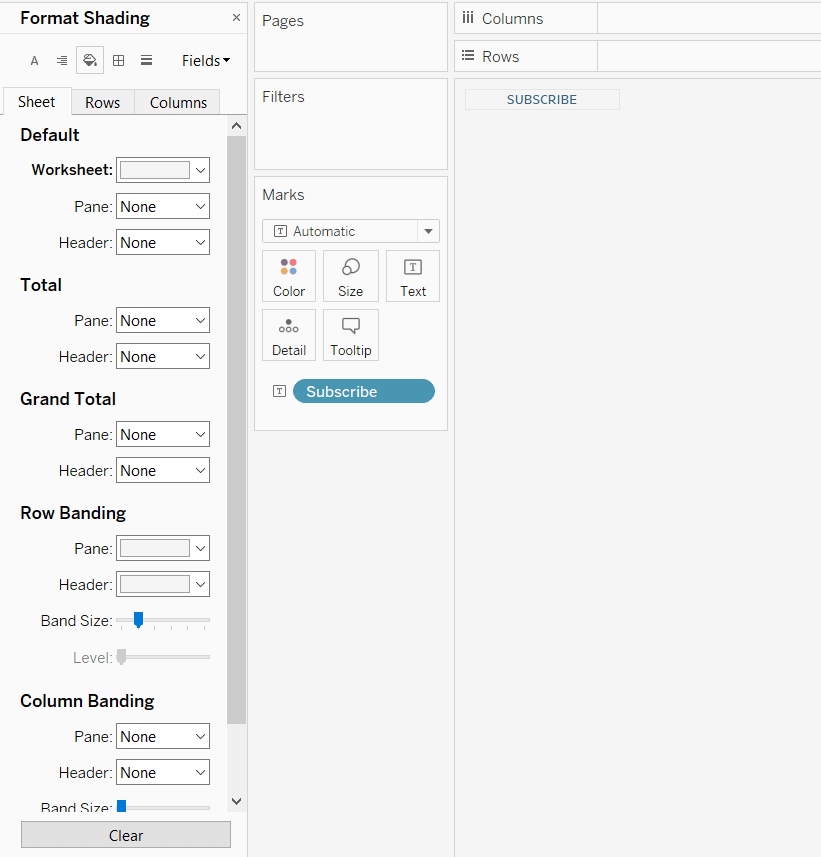 How To Add A Button To A Tableau Dashboard