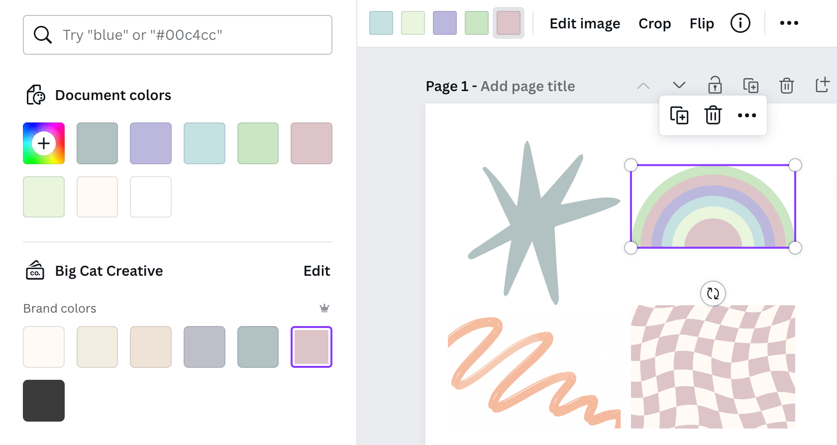 How To Change The Colour Of Your Images And Graphics In Canva For FREE works With JPGs And PNGs Big Cat Creative Squarespace Templates U0026 Resources