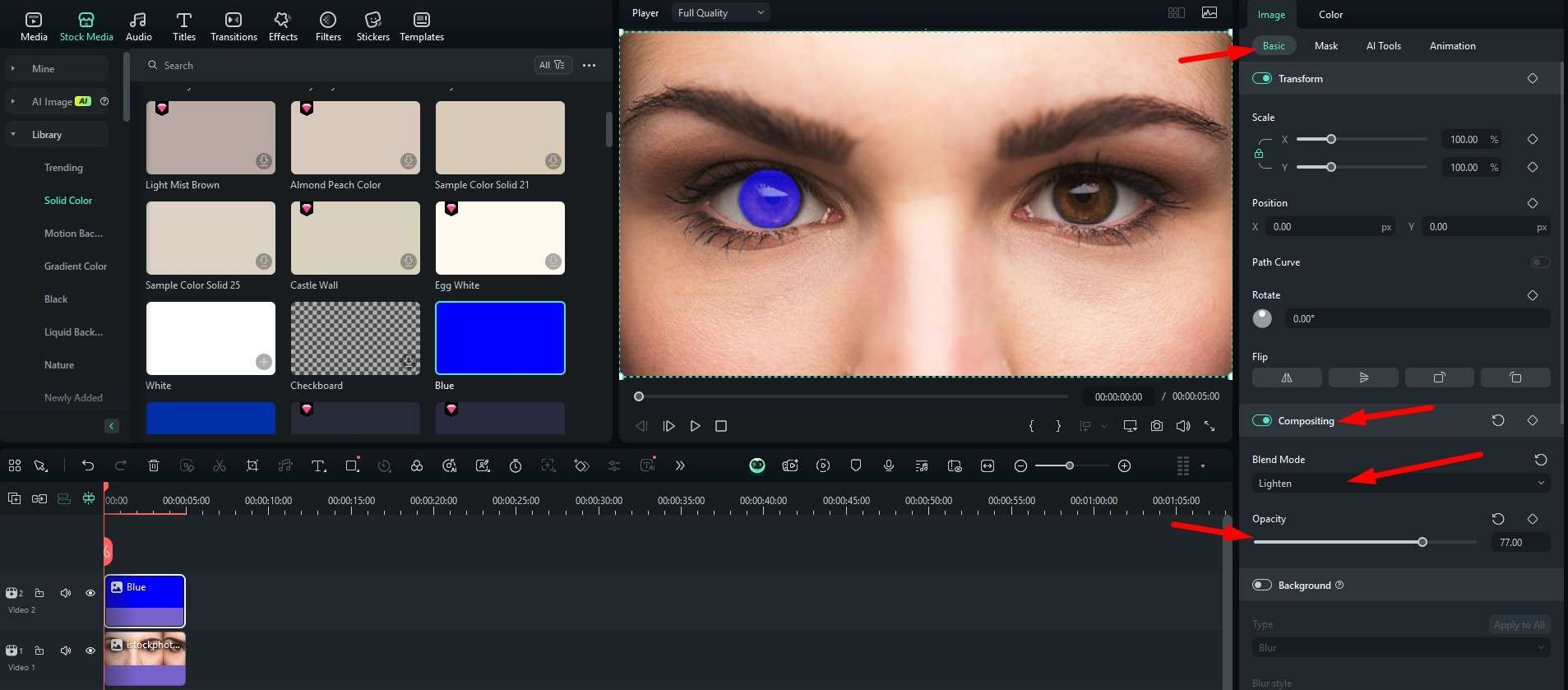 How To Change Your Eye Color Online For Free 