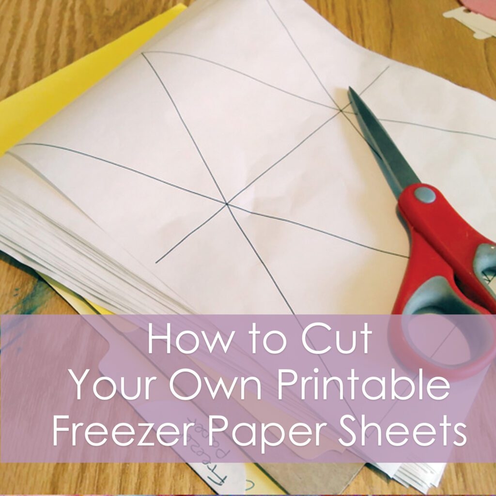 How To Cut Your Own Freezer Paper Sheets Muse Of The Morning Hand Dyed Embroidery Floss U0026 Fabric PDF Embroidery Patterns