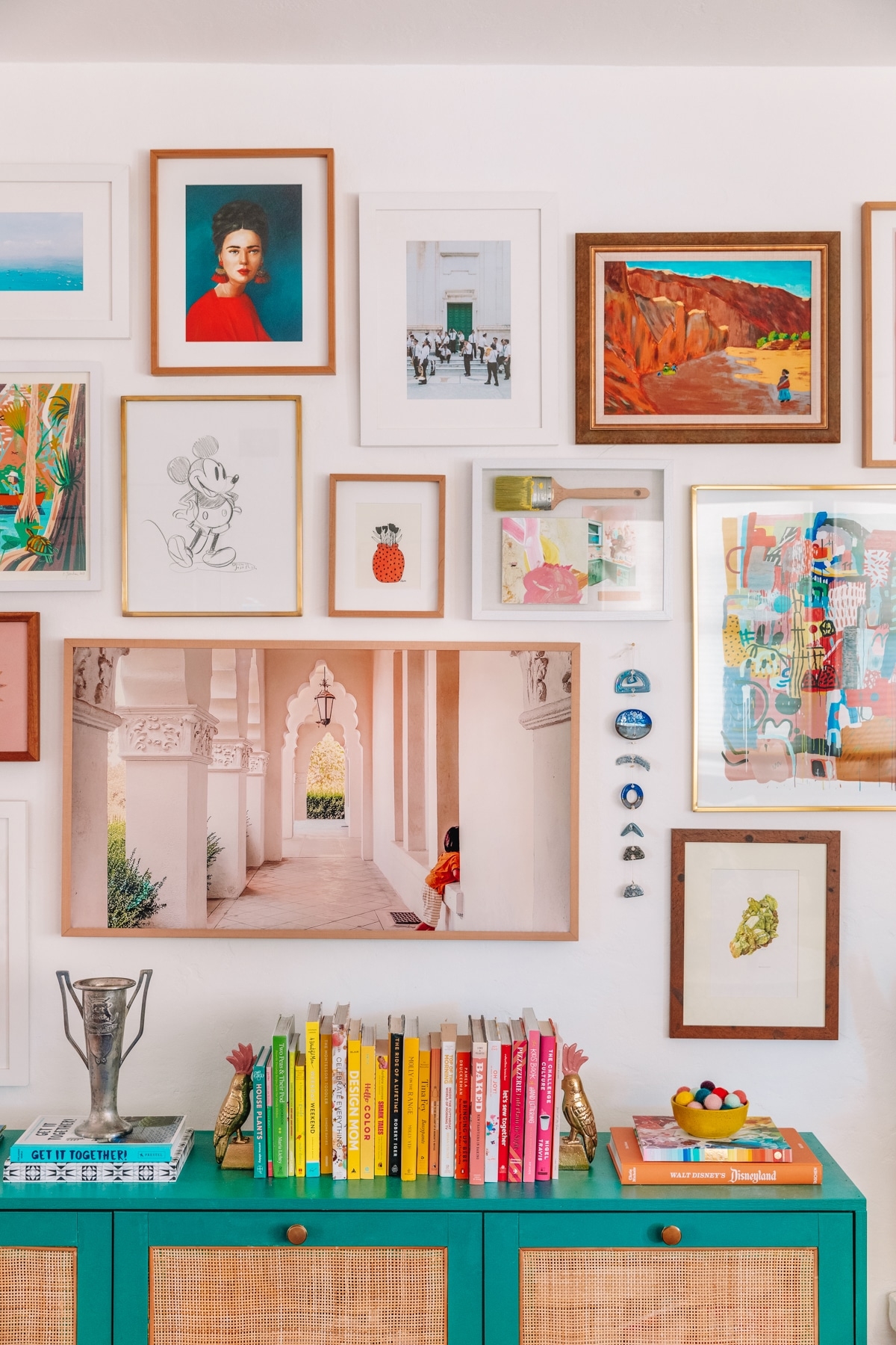 colorful picture frames