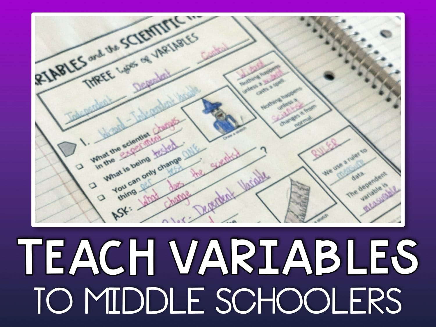 How To Teach Variables To Middle School Students Super Sass U0026 Science Class
