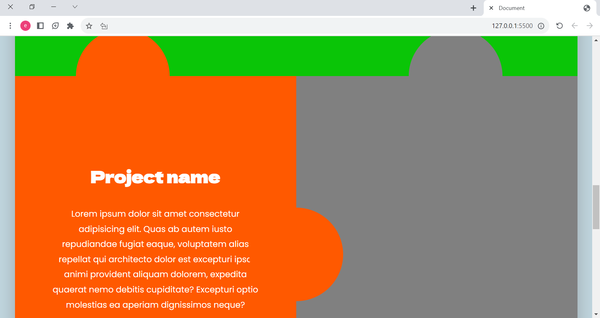 puzzle css template