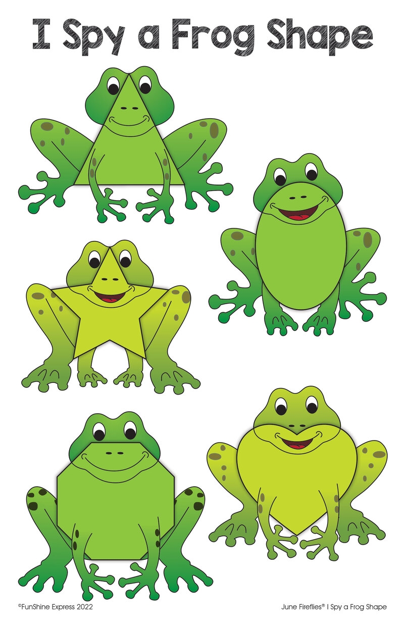 I Spy A Frog Shape