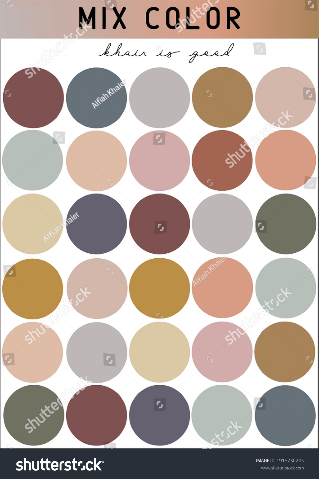 Ilustrasi Stok Dot Sticker Planner Printable Circle Mix 1915730245 Shutterstock