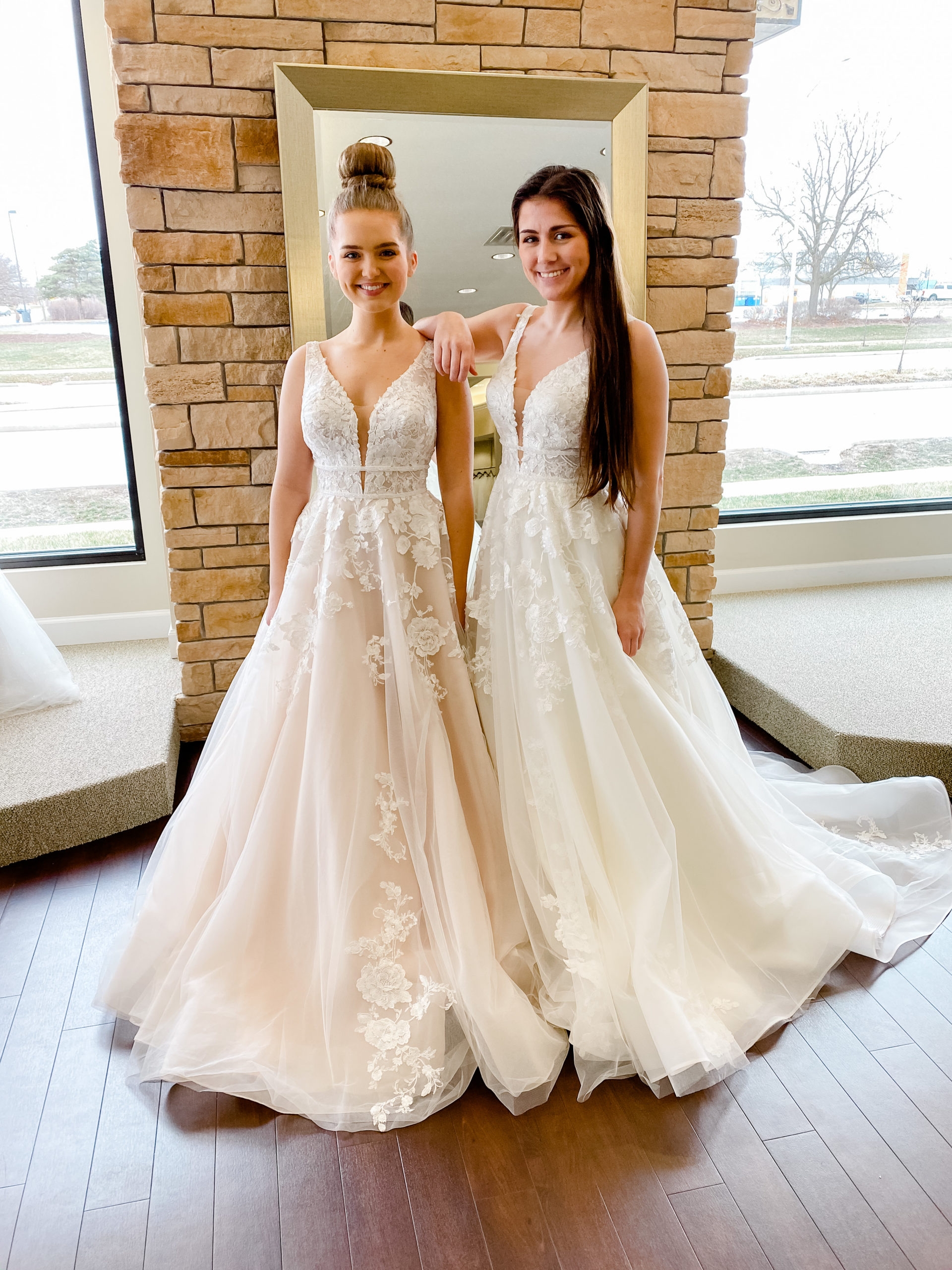 In Which Color Should I Order My Wedding Dress Ivory White Or Blush One Fine Day