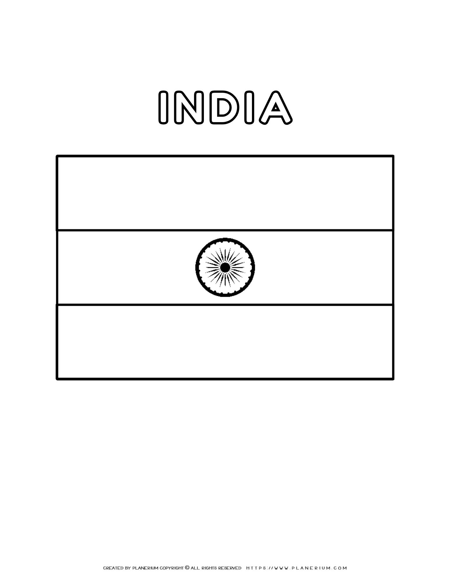 coloring pages flag