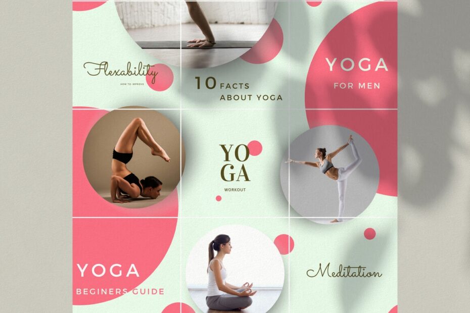 Instagram Puzzle Feed Template With Circles Canva Template By