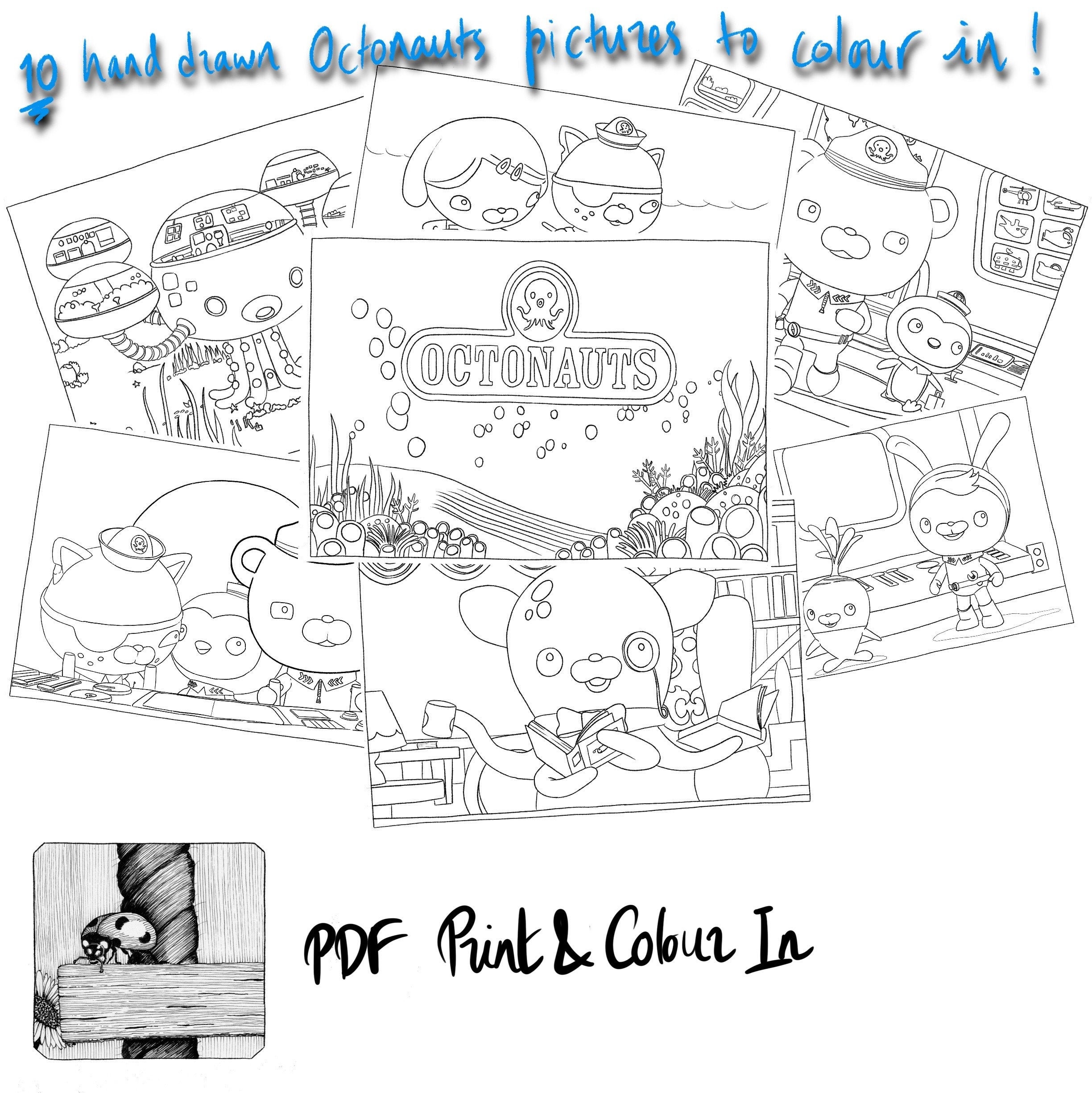 octonauts coloring pictures