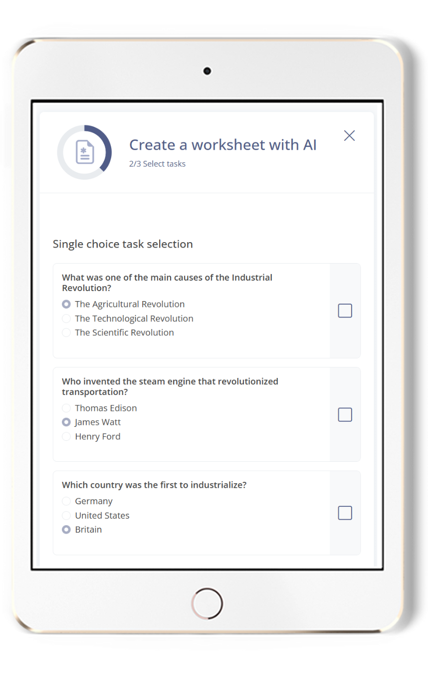Interactive Worksheets For Teaching Fobizz Tool