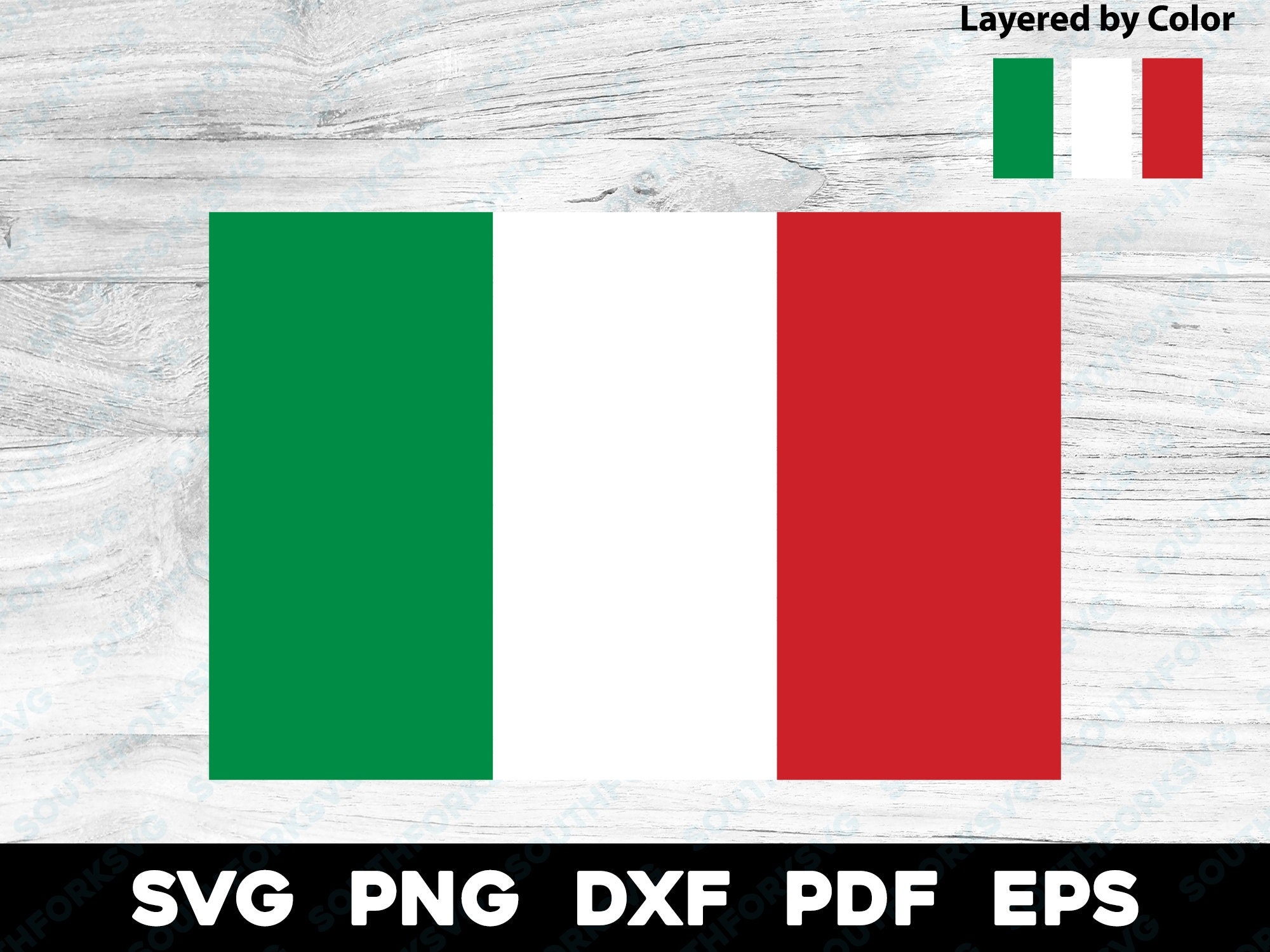 color of italian flag
