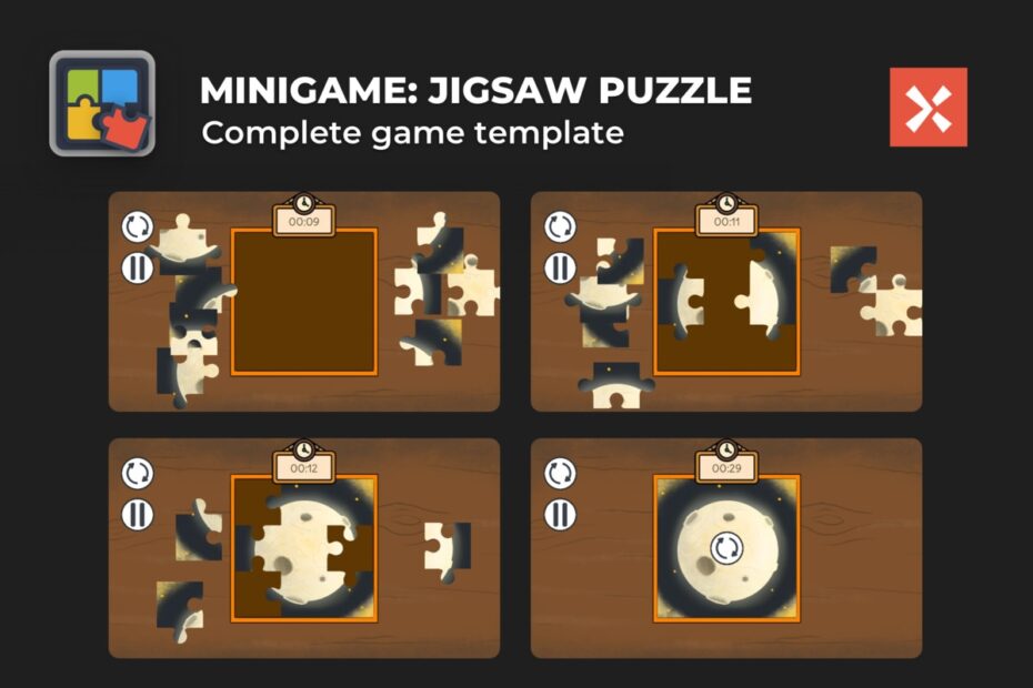 Jigsaw Puzzle Game Template
