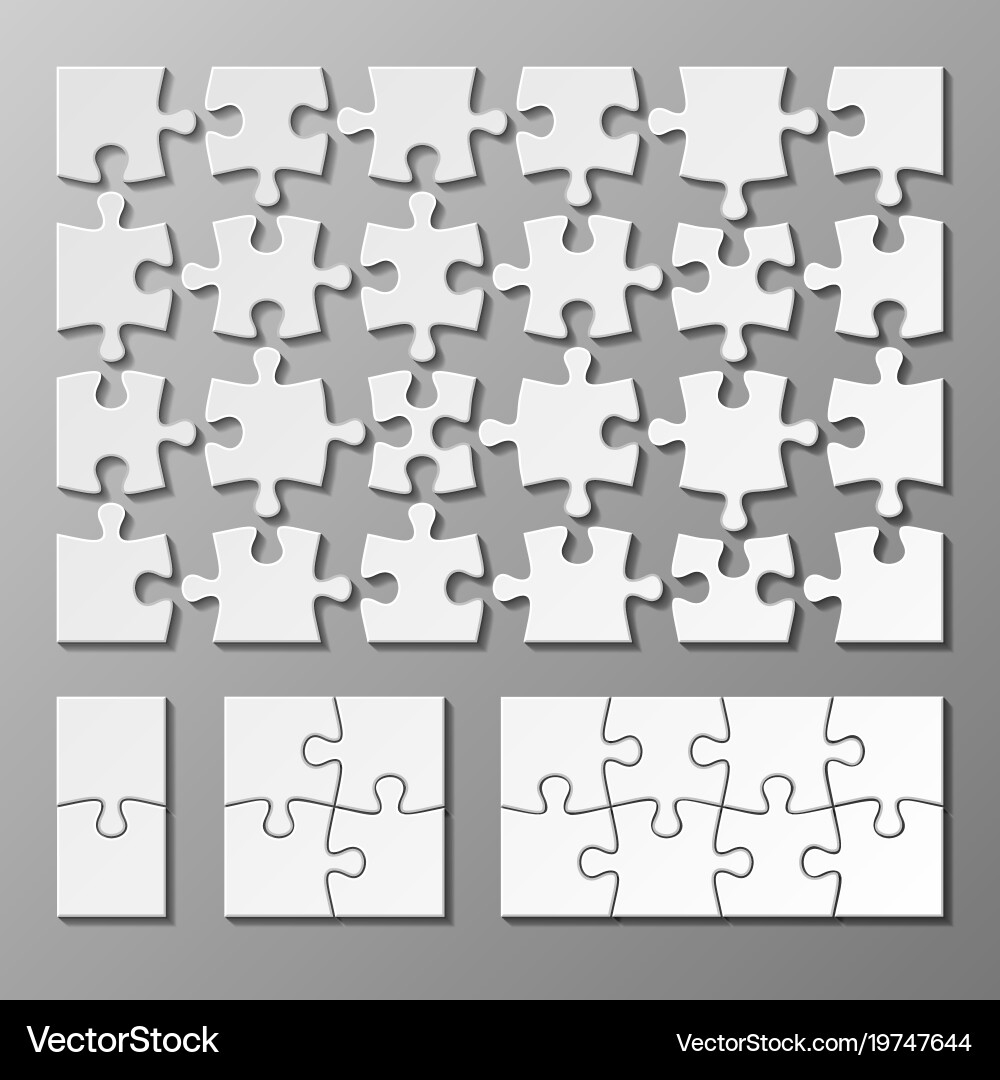 puzzle piece outline template
