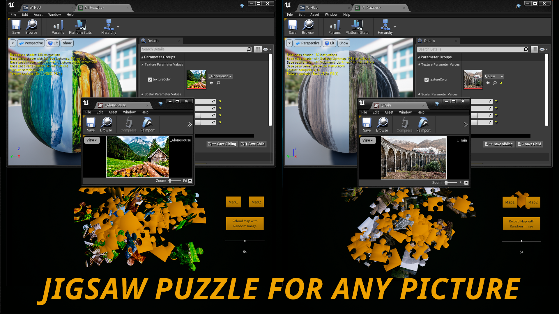 JIGSAW PUZZLE TEMPLATE 3D Fab
