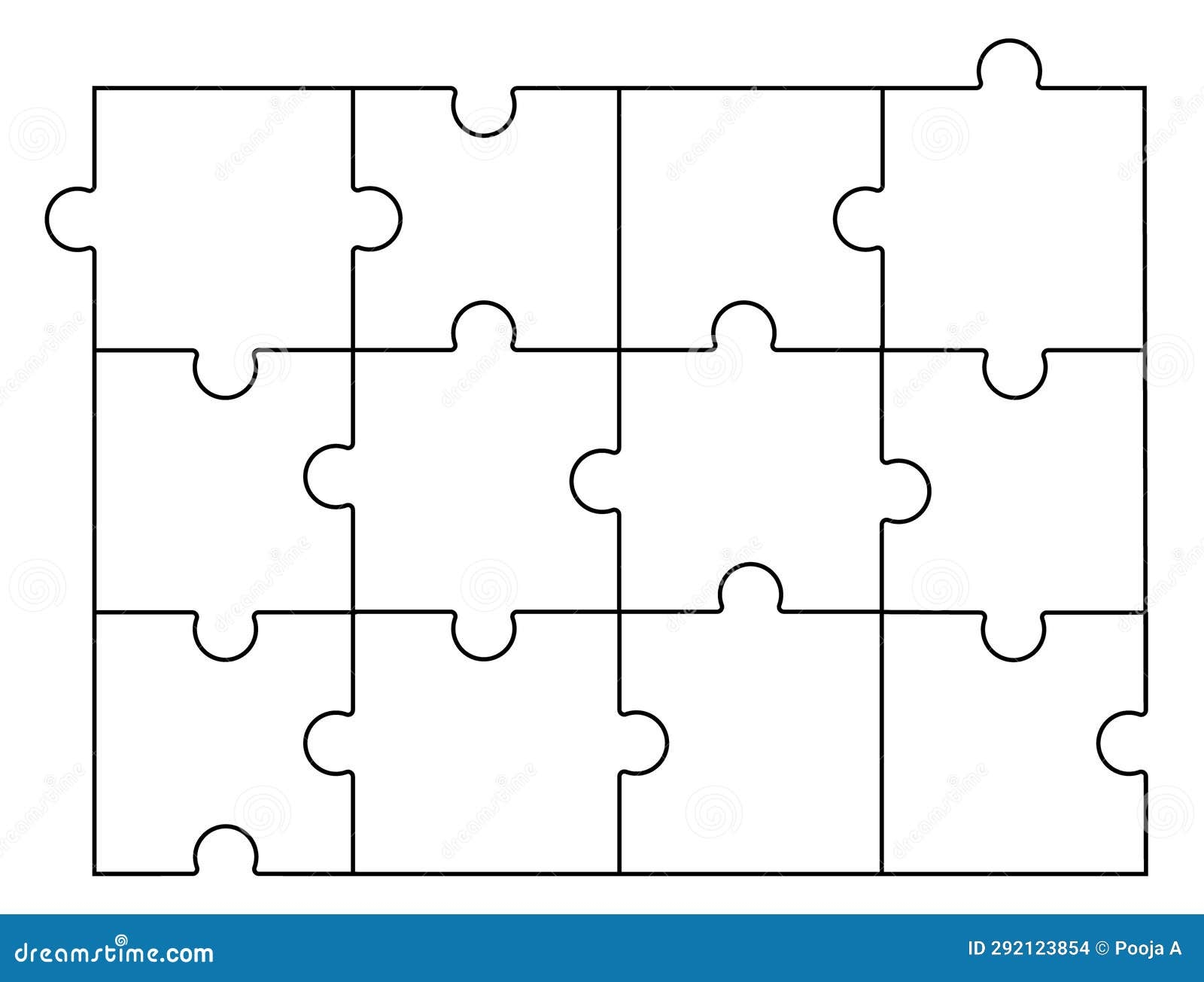 make a puzzle template