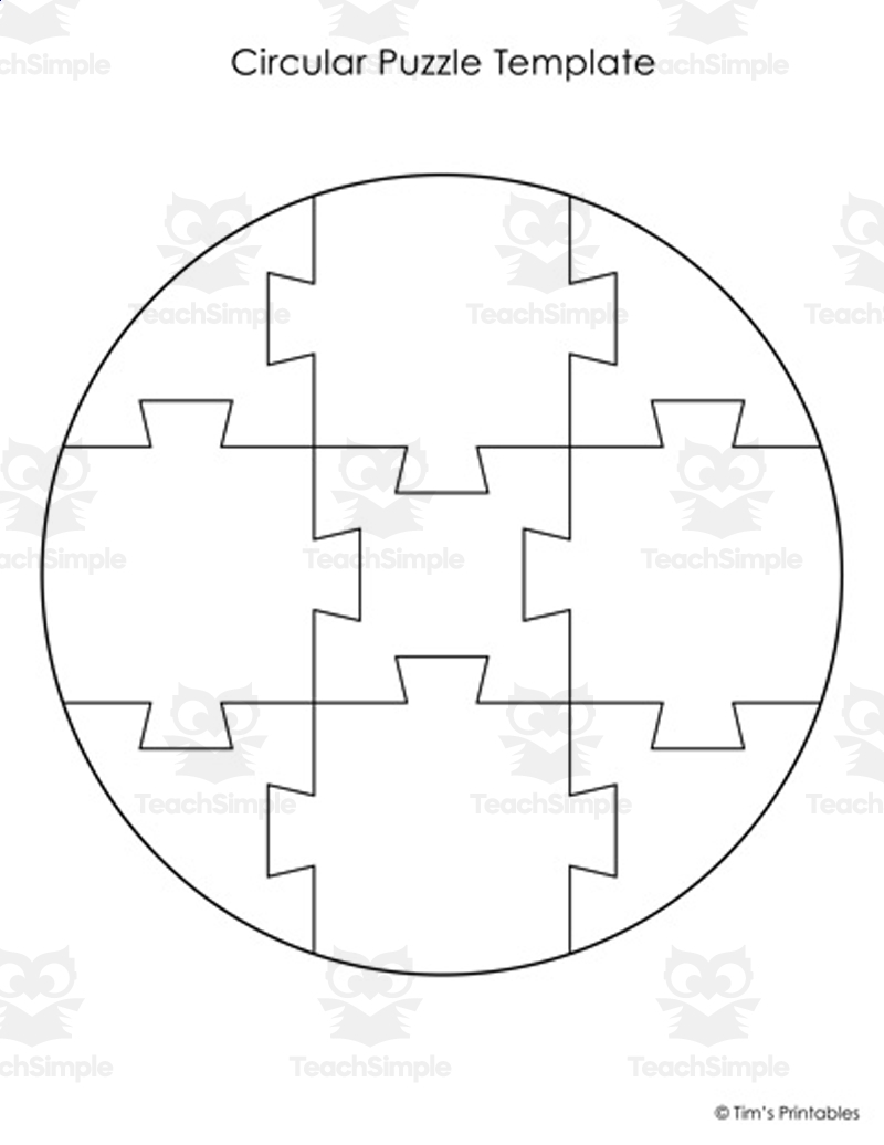 Jigsaw Puzzle Templates