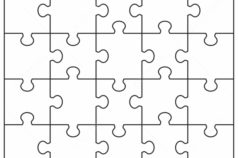 Jigsaw Puzzle Vector Hd PNG Images Puzzle Template Jigsaw Design Texture Modern Pattern Presentation PNG Image For Free Download