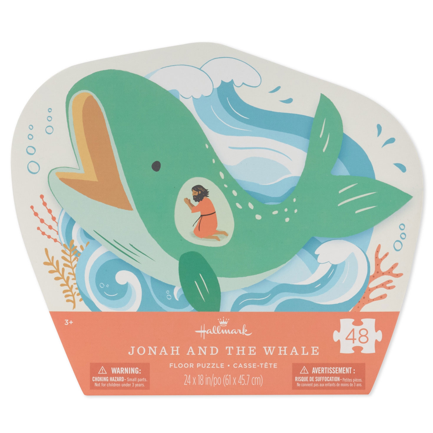 Jonah And The Whale 48 Piece Floor Puzzle Kids Puzzles U0026 Games 