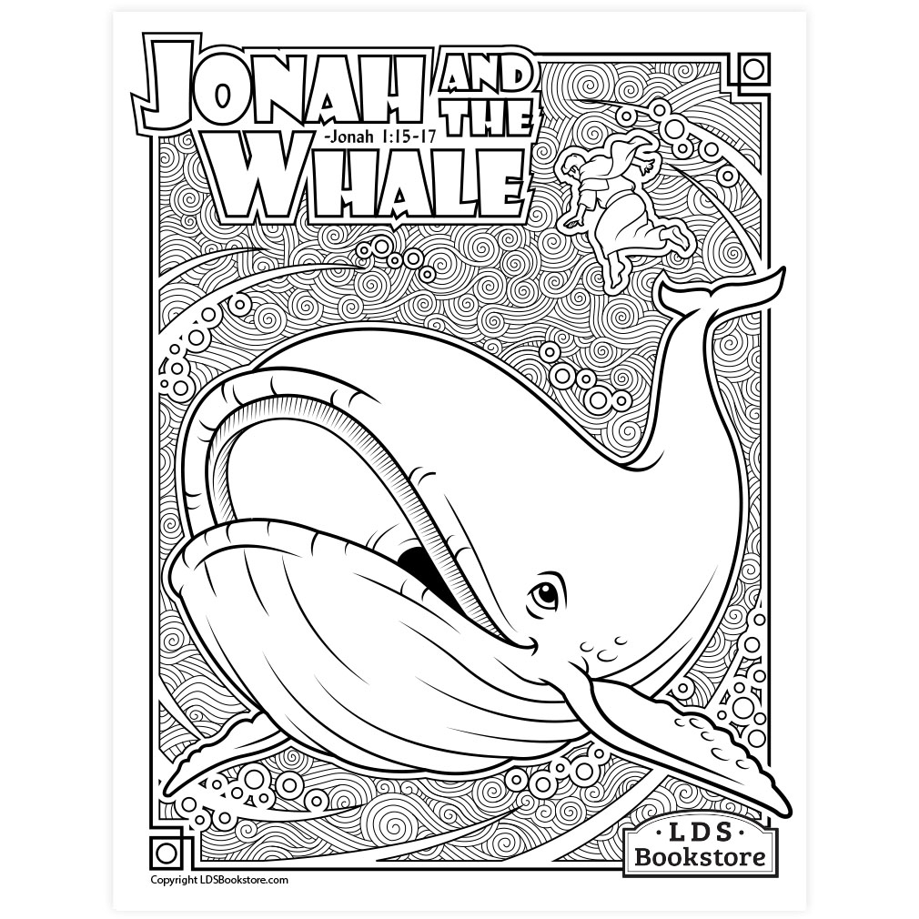 color page whale